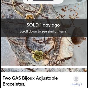 GAS Bijoux Adjustable Bracelets